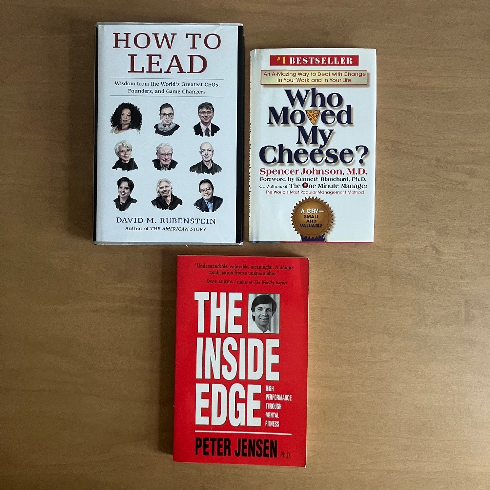 Business Books x 3